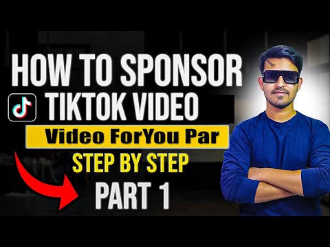 How To Sponsored Video In TikTok how to run TikTok adds | TikTok sponsorship adds in Pakistan