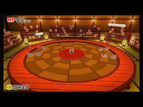 The Ninja Attraction Continues - Paper Mario the Origami King pt 24