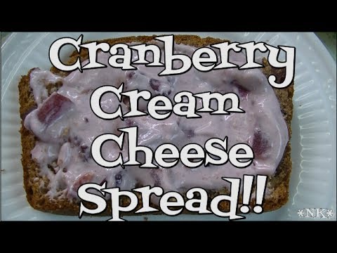 Cranberry Cream Cheese Spread!! Noreen's Kitchen