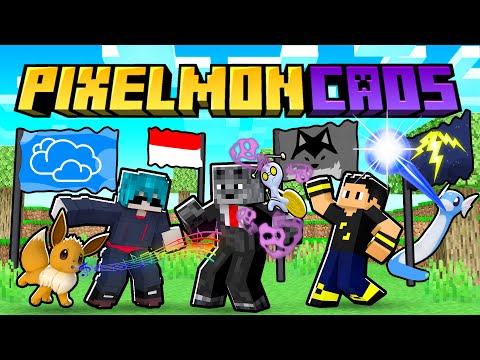 NEW PIXELMON CHAOS SERIES with 30 POKEMON YOUTUBERS in MINECRAFT