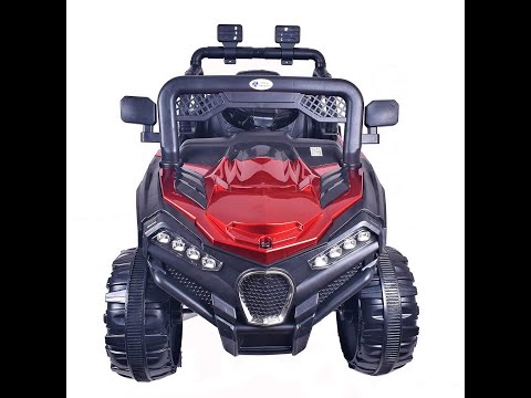 A909 Battery Operated Ride on Jeep Features