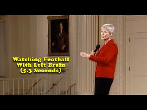 Jeanne Robertson | Watching Football With Left Brain (5.3 Seconds)