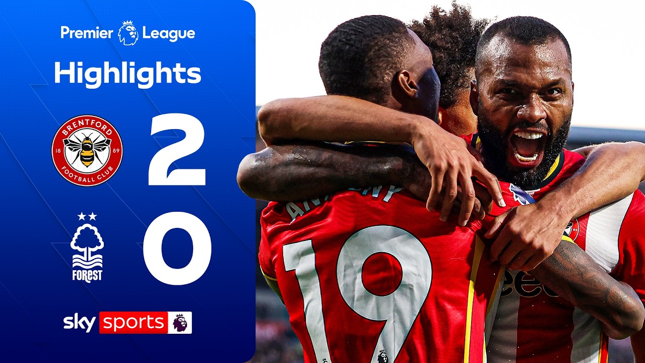 Bees claim first league win in four! 🐝 | Brentford 2-0 Nottingham Forest | Premier League highlights