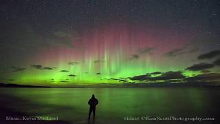 Aurora Borealis over Leelanau County