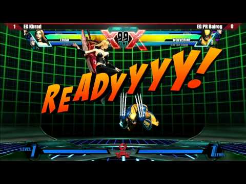 UMvC3 Top 16: EG Kbrad vs EG PR Balrog - The Fall Classic 2014