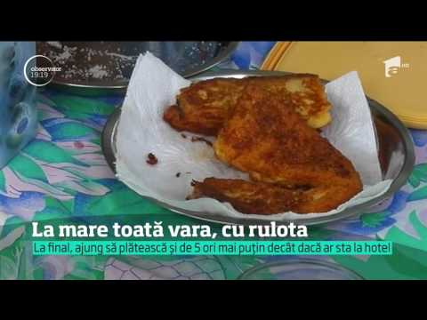 Mii de familii își petrec vara la mare, cu rulota