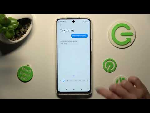 How to Adjust Size of Text in Xiaomi Redmi Note 10 Lite - Resize Font