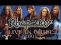 RHAPSODY Live In Chile 2001 Original Bootleg DVD
