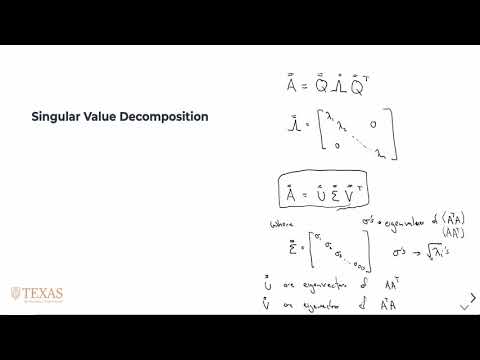 Singular Value Decomposition