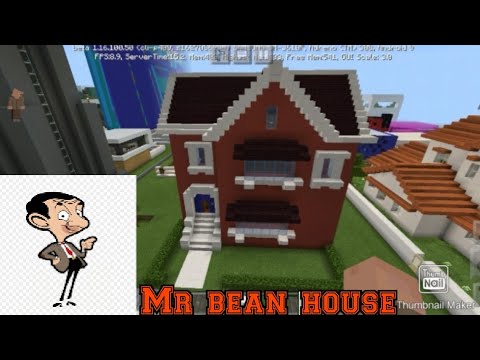Visit to Mr bean house in minecraft