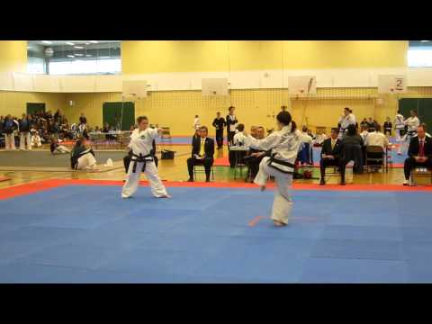 ITF Taekwon-Do Eastern Canadians 2012 - Semi-Finals Womens 3rd dan patterns (optional)