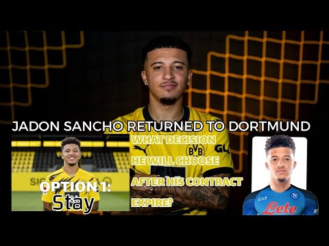 Return of the GREAT Jadon Malik Sancho ⚽️😏💯