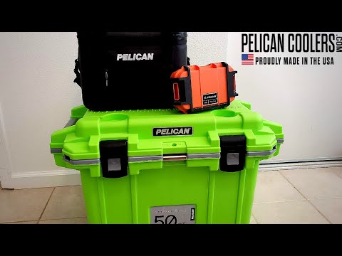 My Pelican Coolers Came In!!!(Elite 50Qt, Soft-12 Can, Ruck Case-R40)