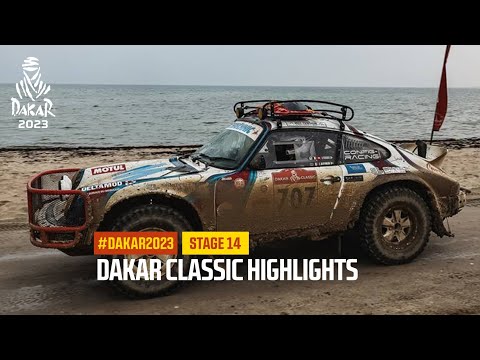 ダカール・ラリー2023 クラシッククラスのステージ14ハイライト動画