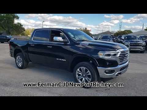 NEW 2021 RAM 1500 Longhorn 4x4 Crew Cab 5'7" Box at Ferman CJDR New Port Richey (NEW) #21D298