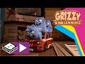 Grizzy and The Lemmings | Transforming Car | Boomerang