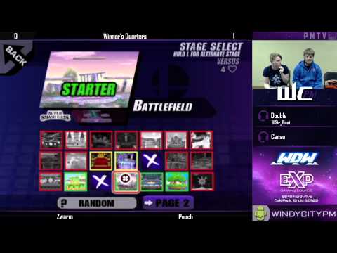 WDW 9/16/15 Zwarm (Squirtle) vs  Pooch (Samus) Winner's Quarters