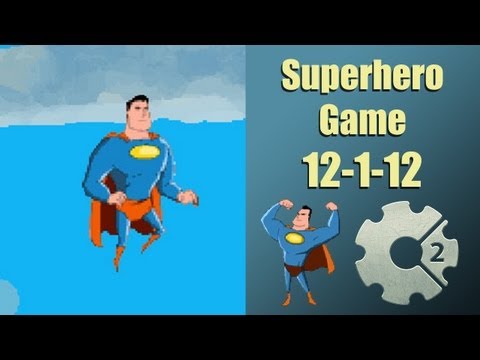 Superhero Game Update: 12-1-12 Construct 2