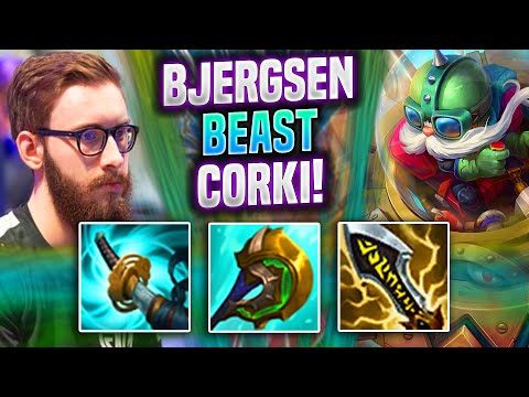 BJERGSEN IS A BEAST WITH CORKI! - TL Bjergsen Plays Corki Mid vs Irelia! | Season 2022