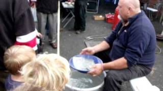 preview picture of video 'Tin Smelting at Tinners Moon Festival Ashburton 2010'