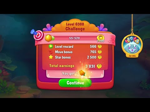 @Fishdom Special Level 6388 Challenge