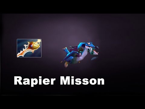 8 Minutes NaVi Rapier Delivery Mission Dota 2