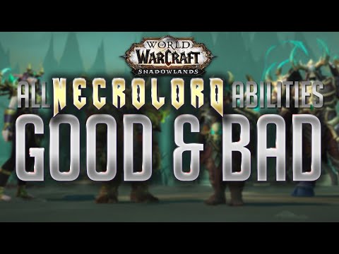 All Necrolord Covenant Class Abilities in Shadowlands Alpha: Best & Worst
