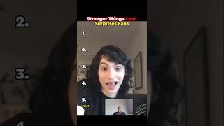 Stranger Things Cast Surprises Fans.#StrangerThings #SurprisesFans #funniest #MillieBobbyBrown