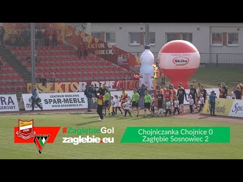 Bramki z meczu Chojniczanka Chojnice - Zagłębie Sosnowiec (0:2)
