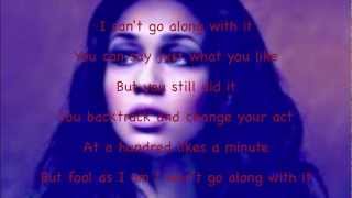 Rebecca Ferguson Backtrack lyrics