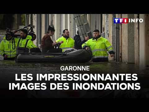 Les images impressionnantes des dégâts causés par la tempête Nils｜TF1 INFO