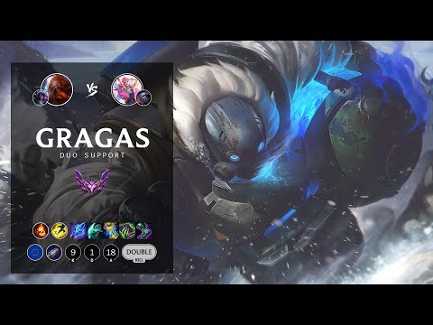 Gragas Support vs Seraphine - EUW Master Patch 12.13