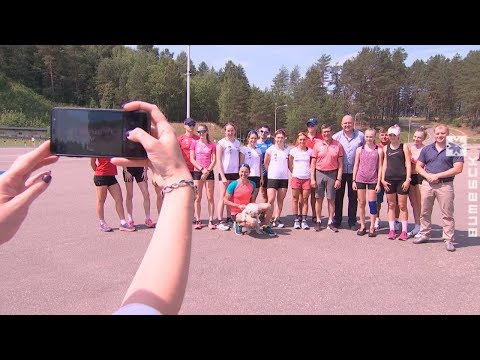 Юстина
Ковальчик и её пёс облюбовали трассу в Городке (17.06.2019)