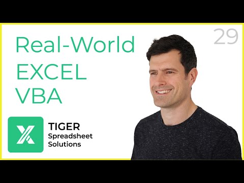 (29/30) Excel VBA For Beginners: 30 Real World Problems And Solutions