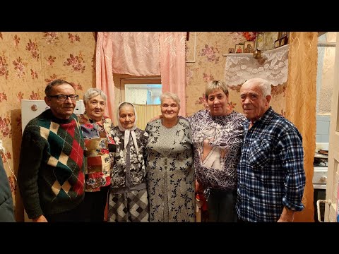 ПОЗДРАВЛЯЕМ ДОРОГОГО ДЕДУШКУ!!! ЗАСТОЛЬЕ У ОЛЕСИ АНДРЕЕВНЫ!!!
