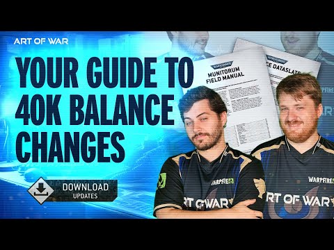 NEW Balance Dataslate and MFM for Warhammer 40k Review!