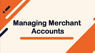 How Should Software Companies Manage Merchant Accounts