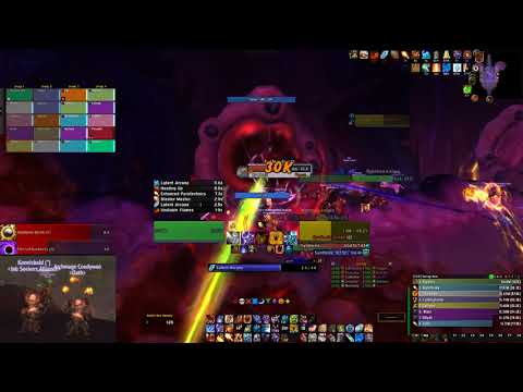 Ascendance vs Carapace of N'Zoth Mythic | Fire Mage PoV | Draenor-EU