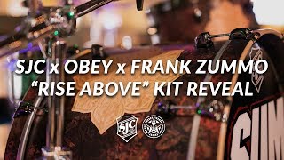 Video thumbnail for SJC x OBEY x Frank Zummo "Rise Above" Kit Reveal by SJC Custom Drums