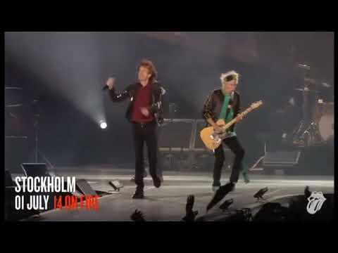 The Rolling Stones live at Tele2 Arena, Stockholm - 1 July 2014 - multicam video - full concert