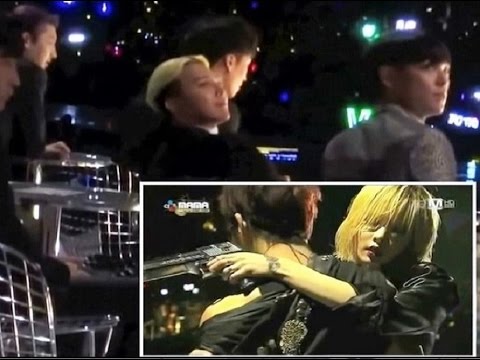 GD FUNNY REACTIONS TO SEUNGRI'S SHOCK DURING TROUBLEMAKER PERFORMANCE IN MAMA 2013