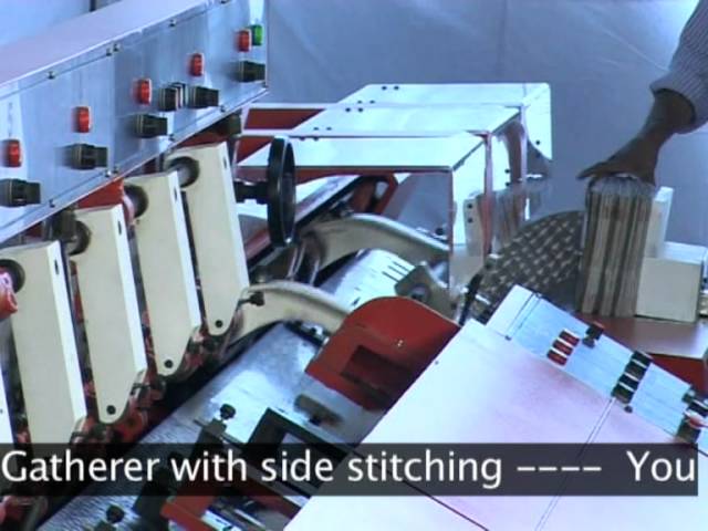 Newspaper Section Collator 4 Station Newspaper Section Collator