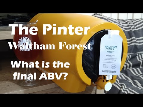 The Pinter: Waltham Forest Dark Fruit Cider - Brewing and Tasting