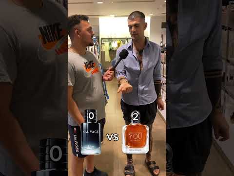 Dior Sauvage vs Stronger With You Intensely #shorts #fragrances #mensfragrance