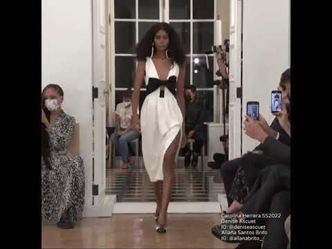 Denise and Allana for Carolina Herrera SS2022
