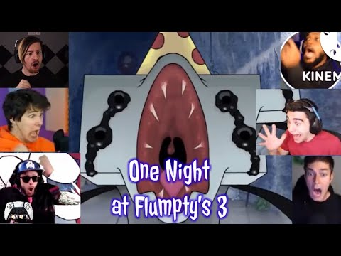 Gamers React to the First Death | One Night at Flumpty’s 3