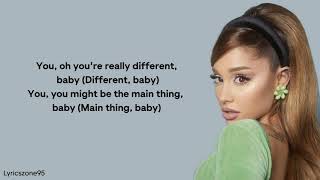 Ariana Grande - main thing (Lyrics)
