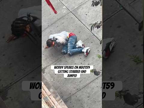 Woddy speaks on situation with Mdot59 getting stabbed and Jumped. #nycdrill #mdot59 #shorts