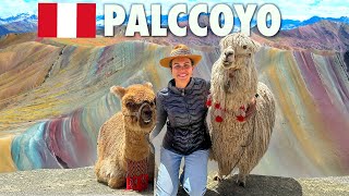 THEY TOLD US NOT TO VISIT RAINBOW MOUNTAIN 🇵🇪 PALCCOYO (PERU)