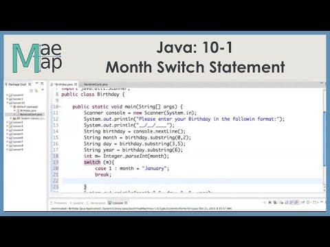 Java 10 1 Month Switch Example